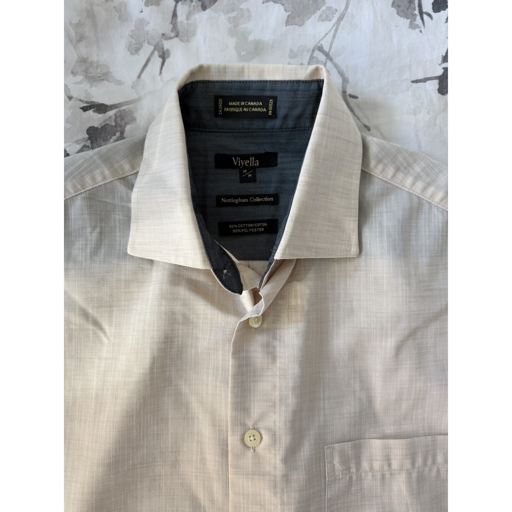 Viyella Nottingham Collection Cotton Blend Light Weight Short Sleeve Shirt